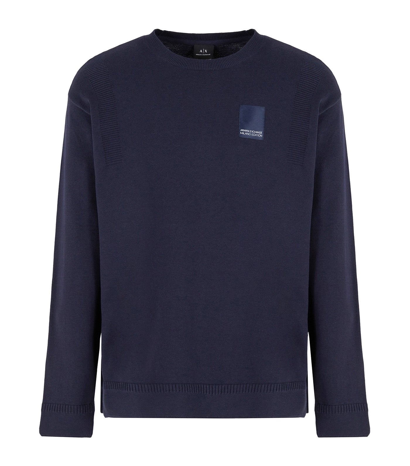 Boucle Crewneck Sweater Night Sky
