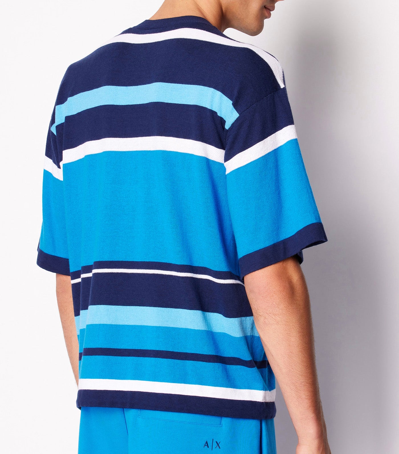 Striped Drawstring Naval Stripe