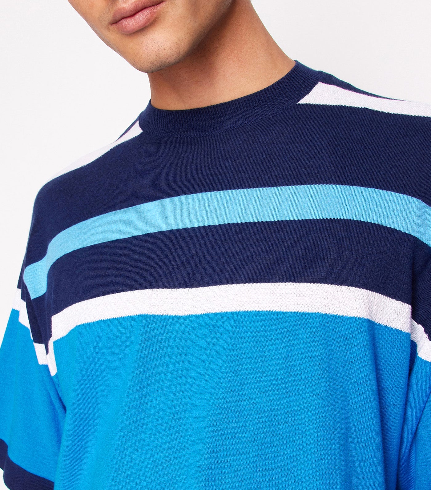 Striped Drawstring Naval Stripe