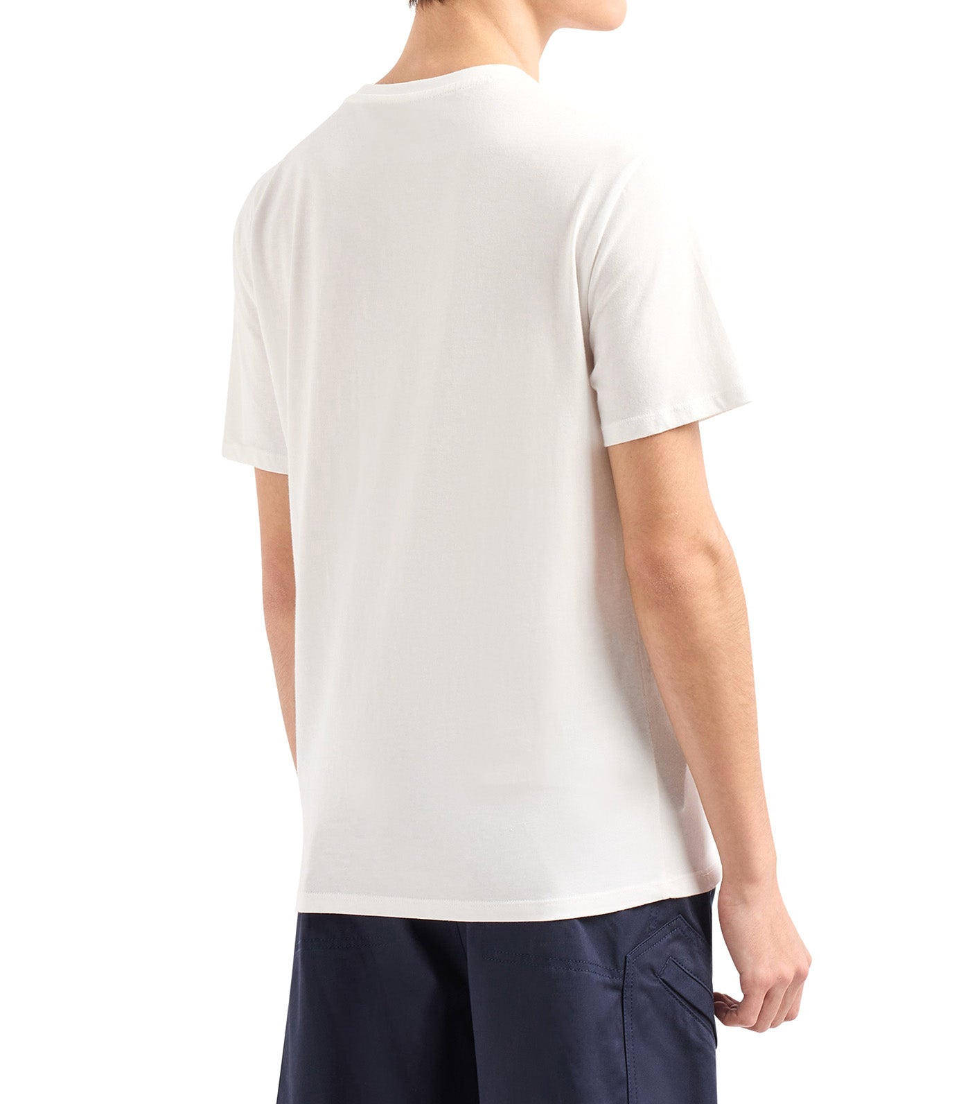 Regular Fit Tee Logo Off White