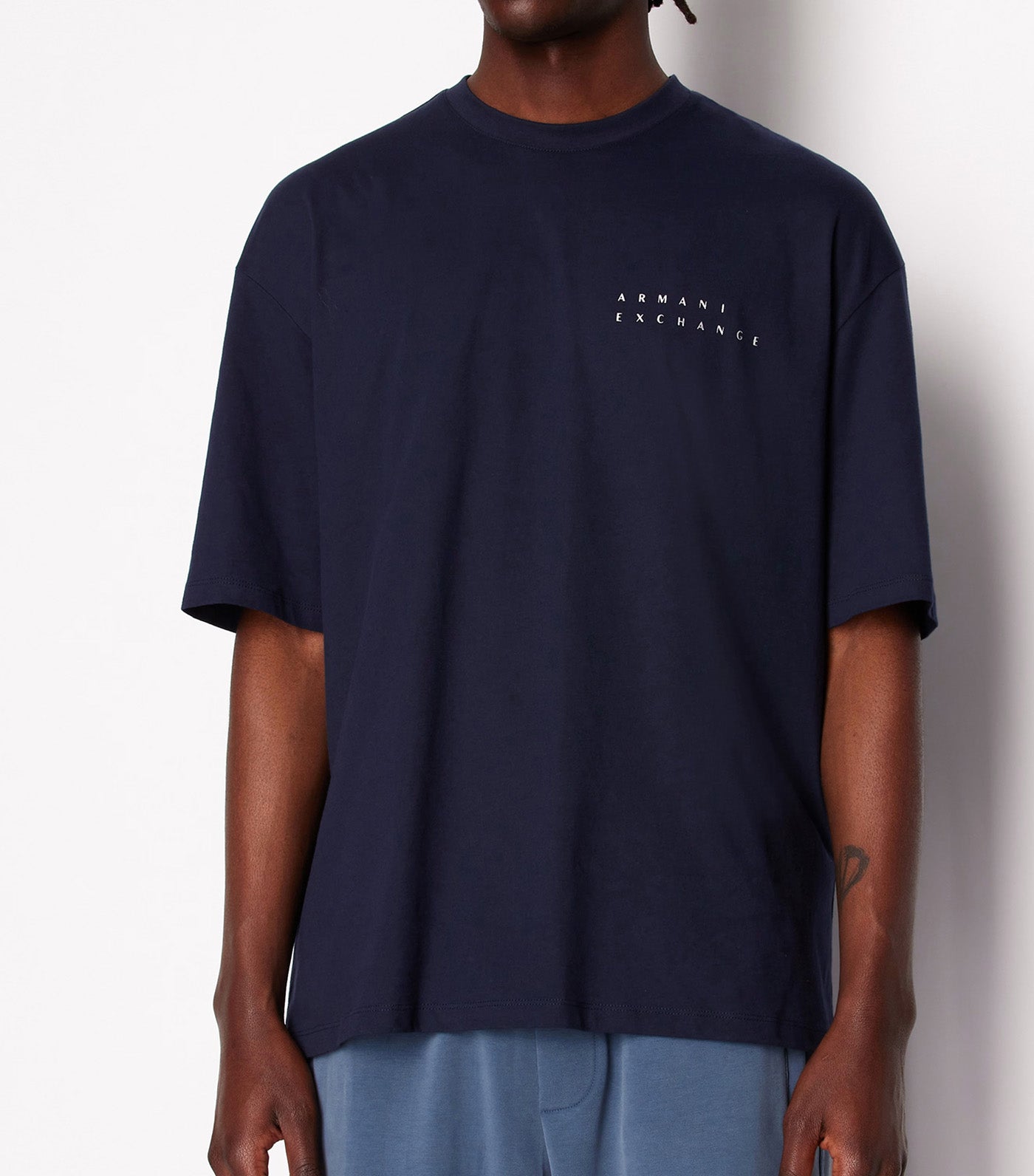 Relaxed Fit Tee Logo Night Sky