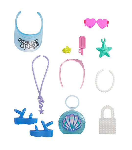 Barbie® 11-Piece Fashion Storytelling Pack - Ocean Inspired