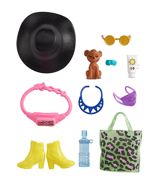 Barbie® 11-Piece Fashion Storytelling Pack - Wildlife