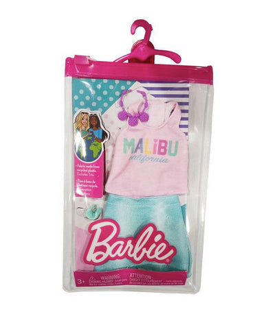 Barbie® Complete Look Set - Malibu Tank, Skirt, And Accessories