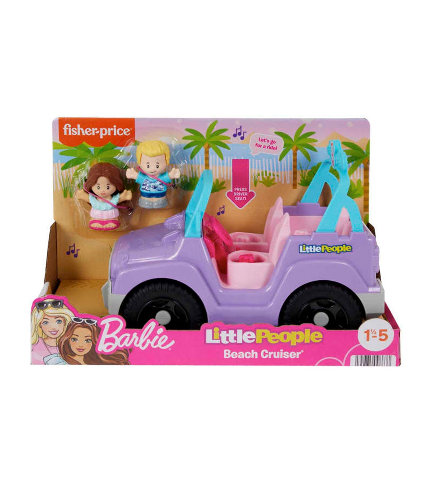 Fisher-Price Little People® Barbie® Beach Cruiser