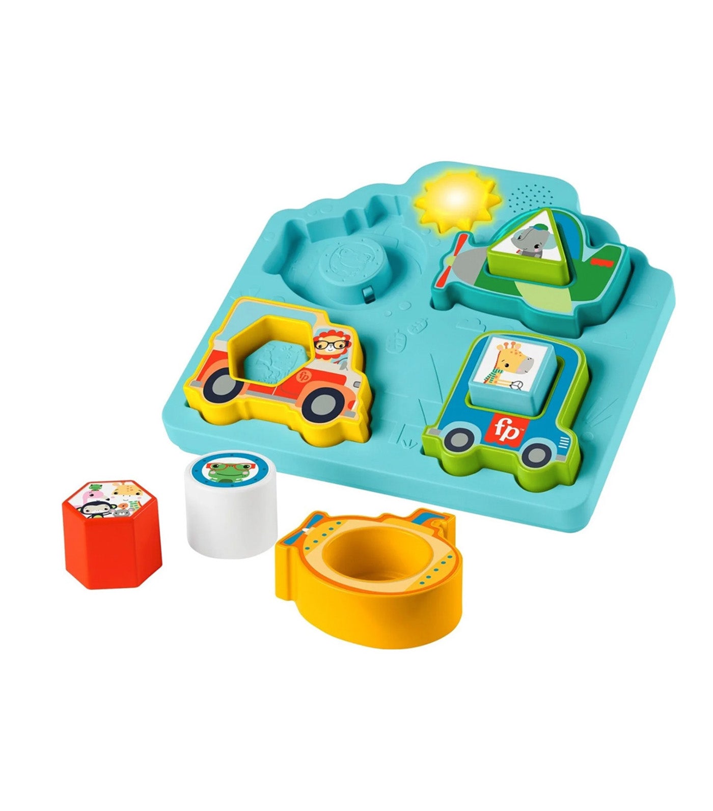Shapes and Sounds Vehicle Puzzle
