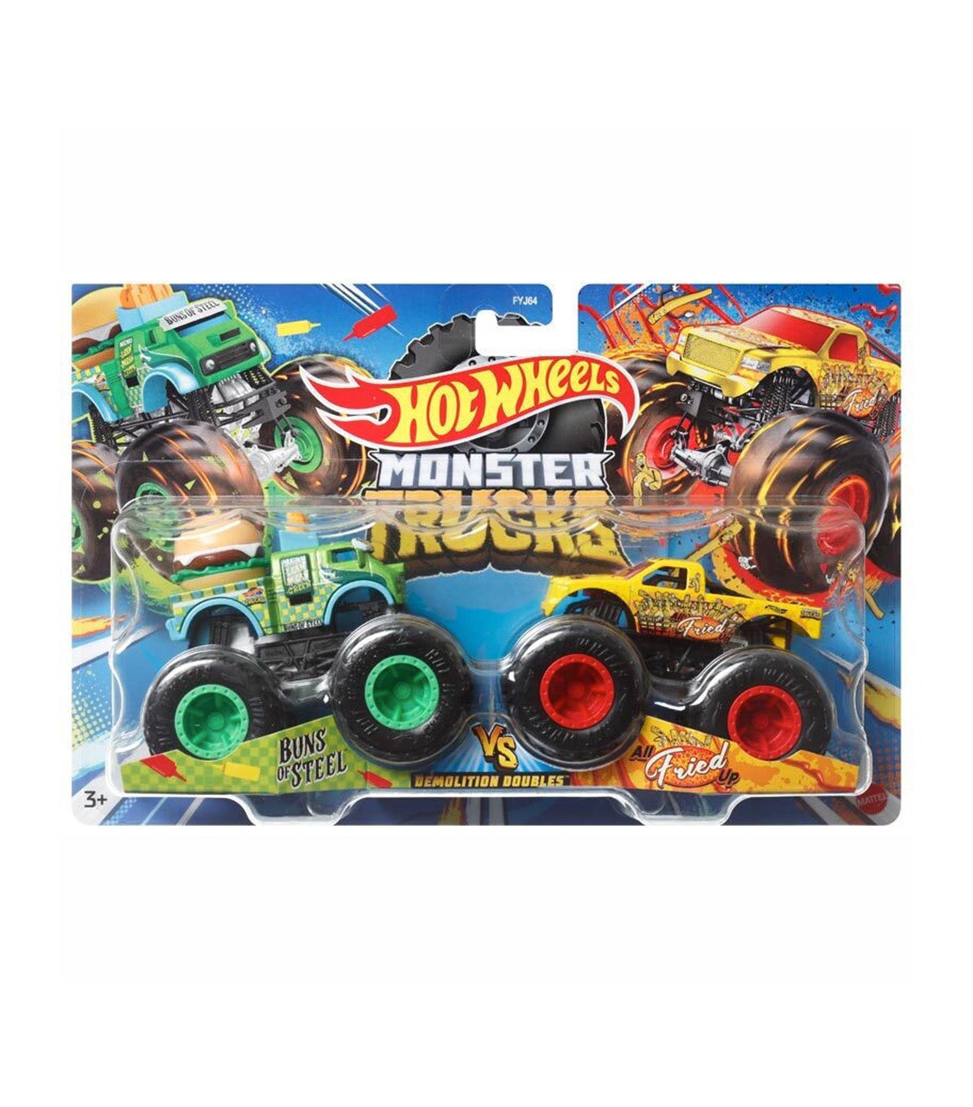 Monster Trucks Demolition Doubles - Burgers VS Hot Dogs