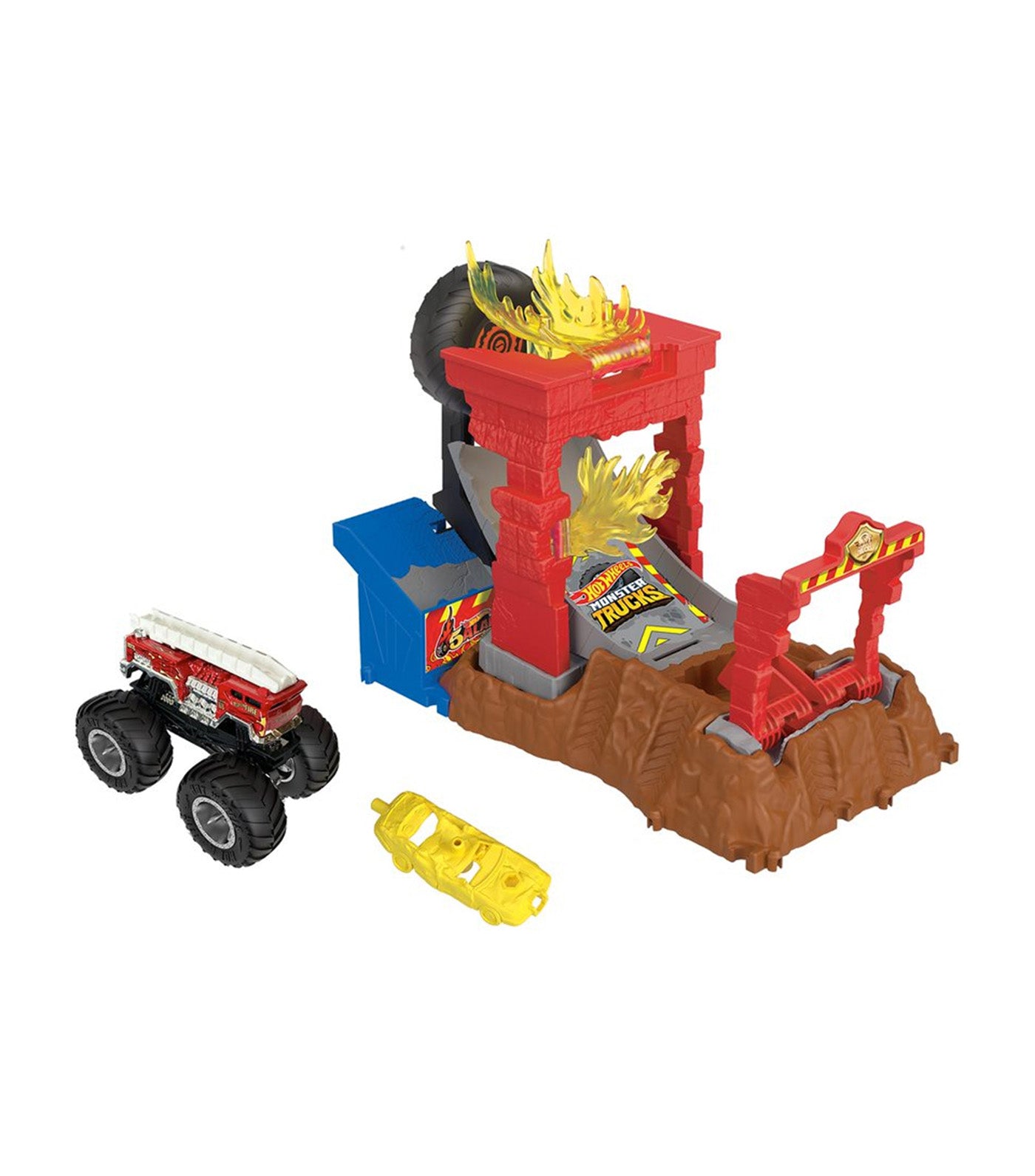 Monster Trucks Arena Smashers - Fire Crash Challenge