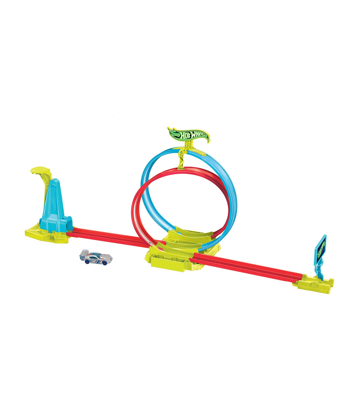 NeonSpeeders™ Double Twist Stunt