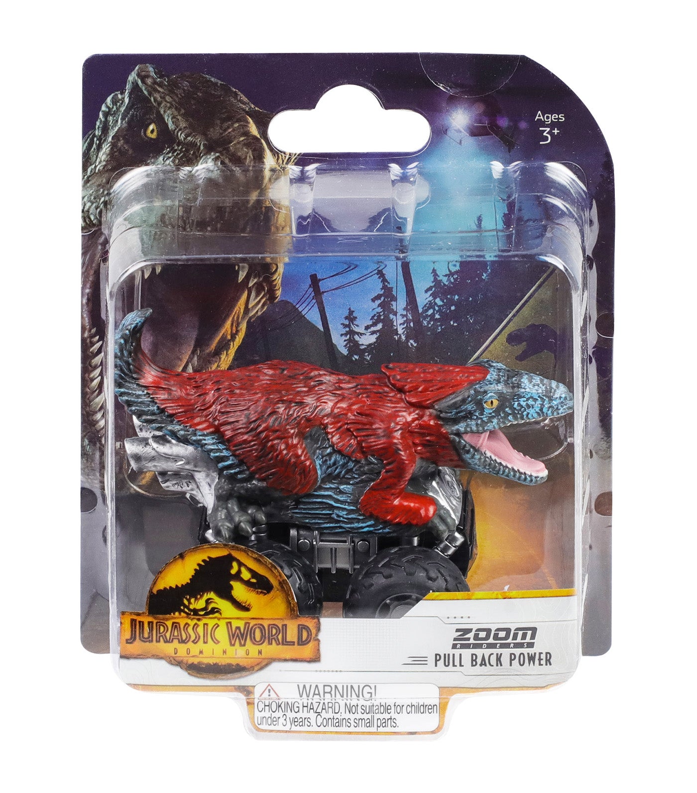 Jurassic World Zoom Riders Dominion - Pyroraptor
