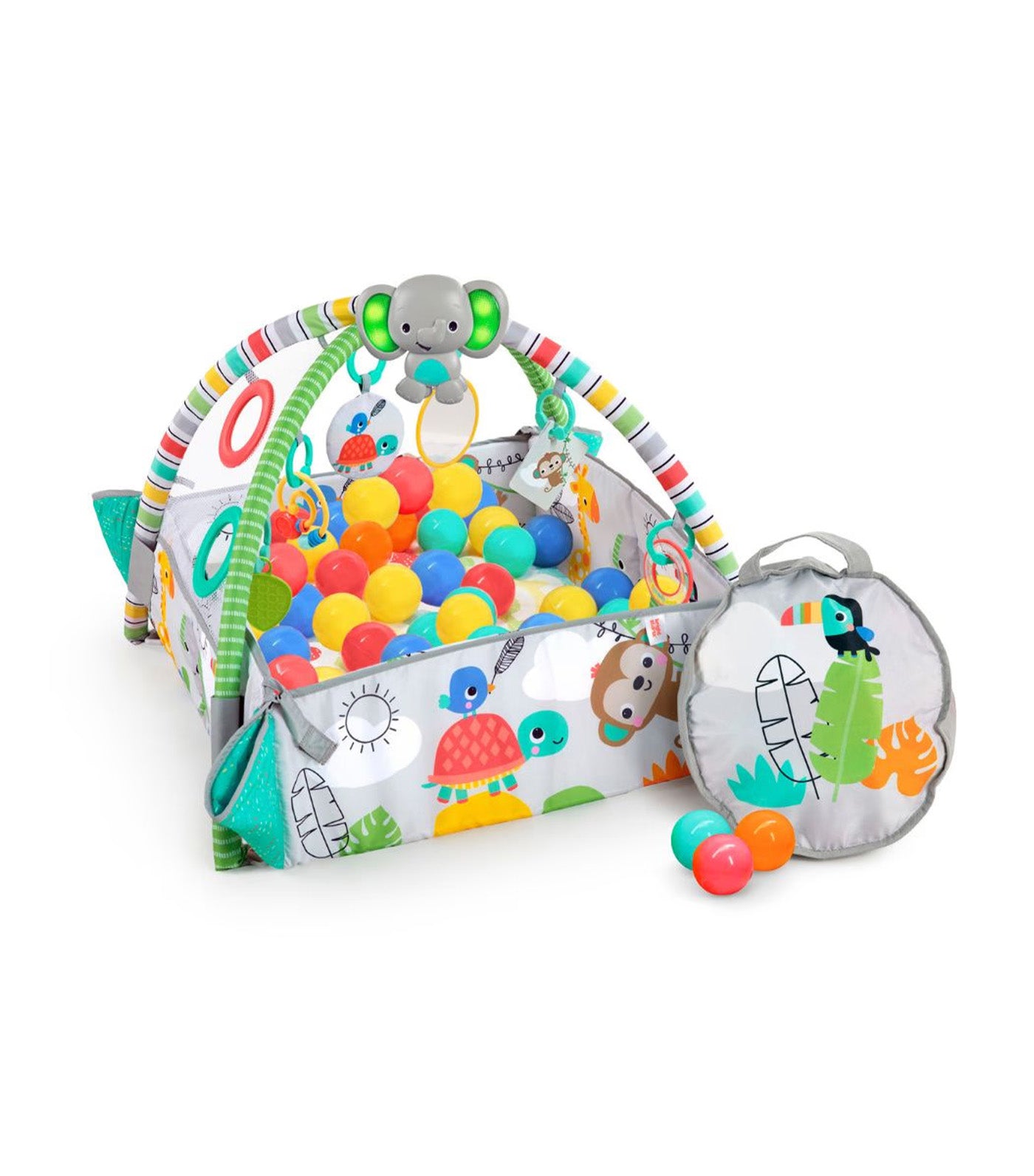 5-in-1 Your Way Ball Play Baby Activity Gym and Ball Pit - Totally Tropical