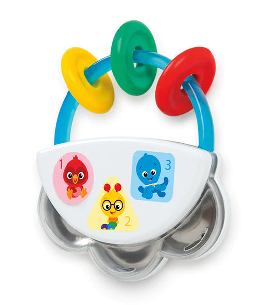 Baby Einstein Tiny Tambourine Musical Toy & Rattle