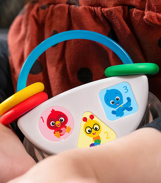 Baby Einstein Tiny Tambourine Musical Toy & Rattle