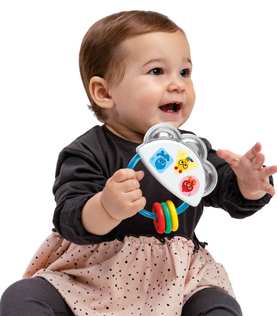 Baby Einstein Tiny Tambourine Musical Toy & Rattle
