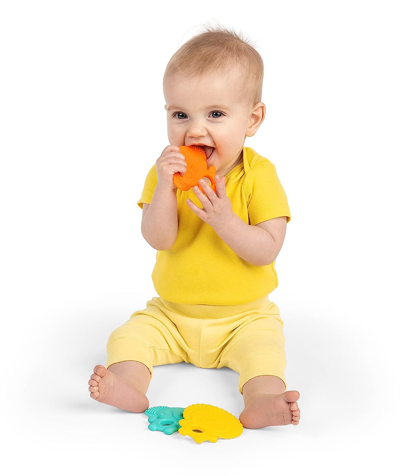 Three-Pack Textures Teethers - Gummy Buddies