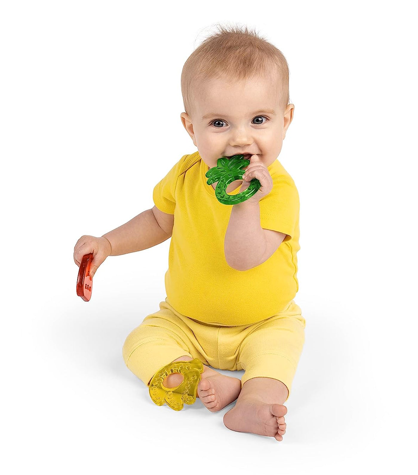 Three-Pack Textured Teethers - Juicy Chews
