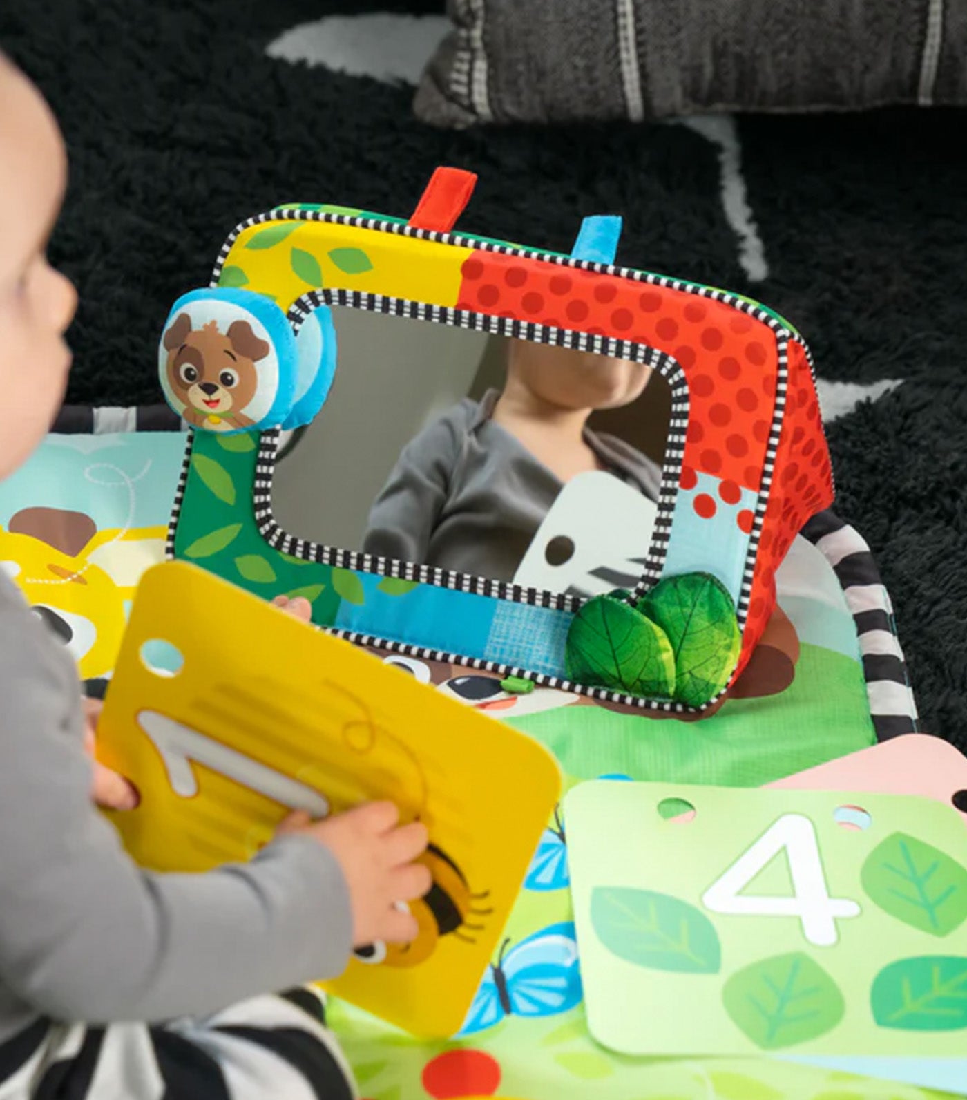 Discovery Garden Tummy Time Mat and Mirror