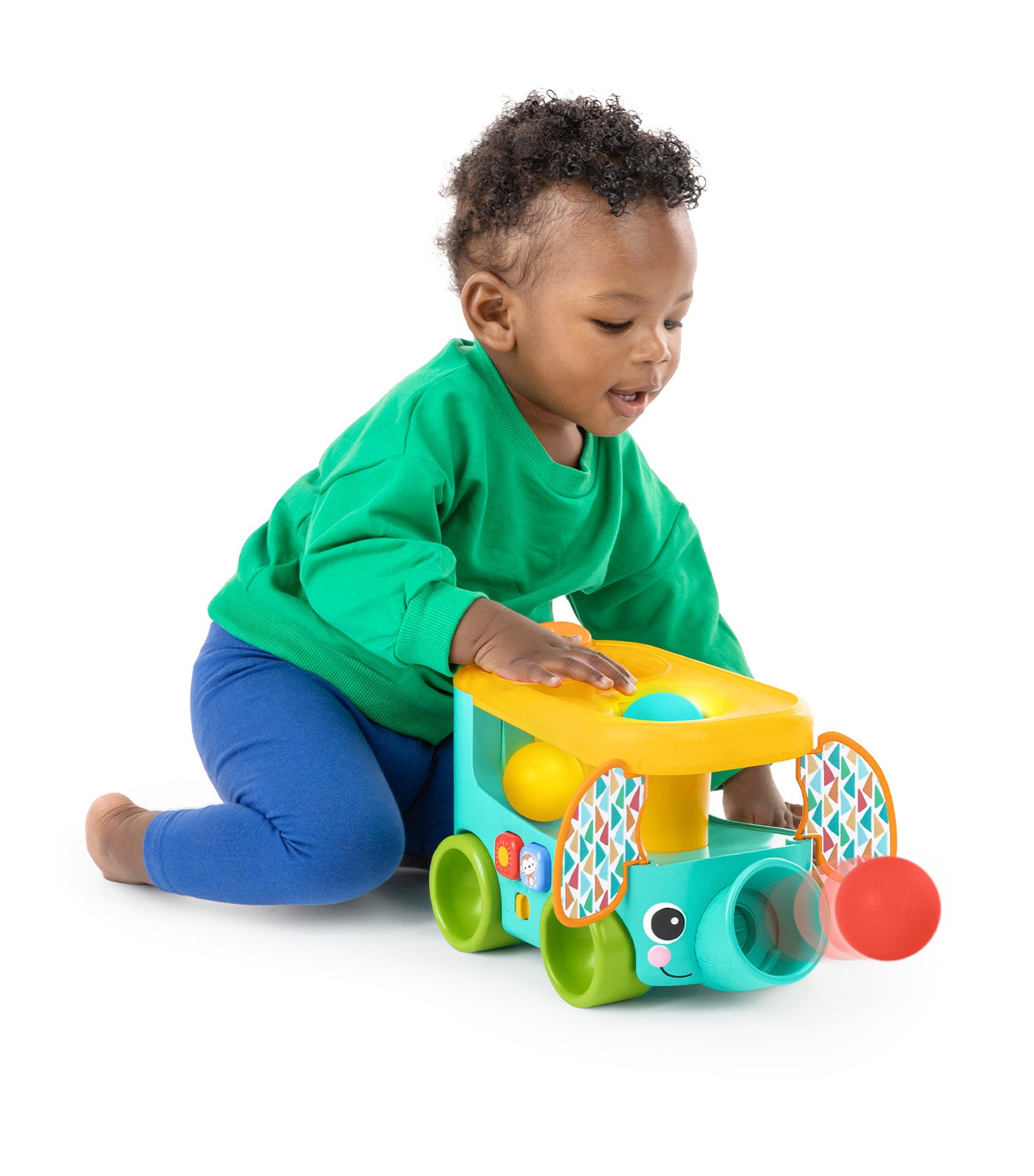 Pop & Roll Safari Bus Ball