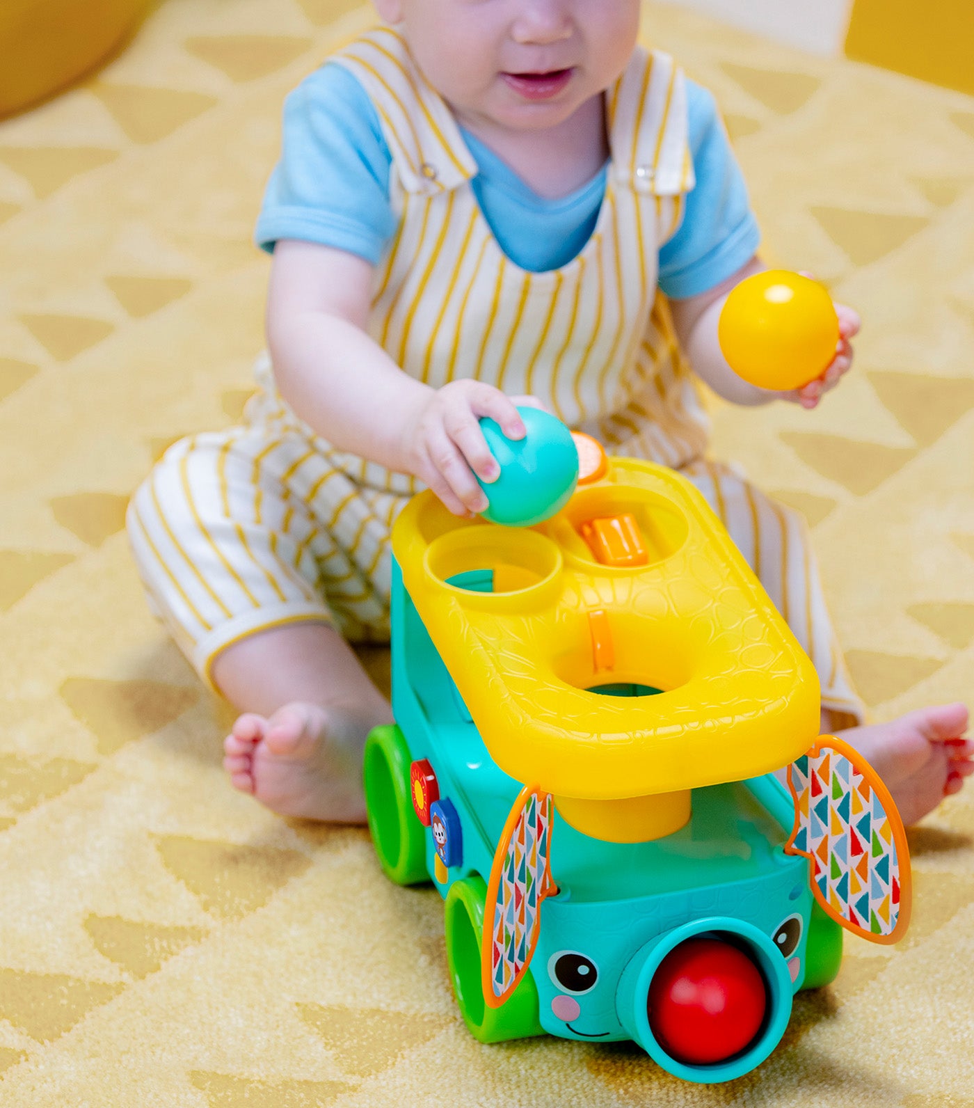 Pop & Roll Safari Bus Ball