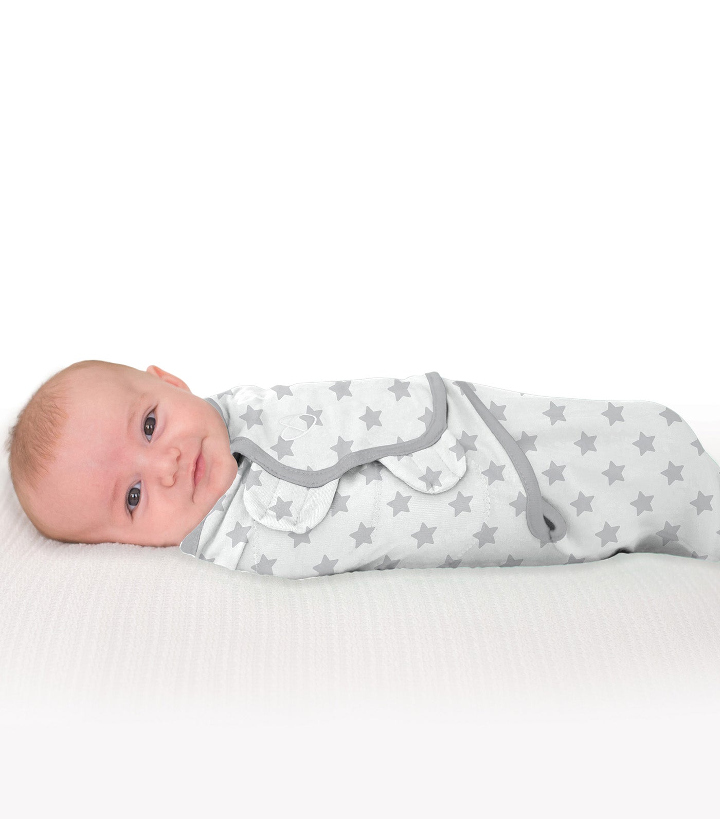 SwaddleMe® Original Swaddle Gray Star Small