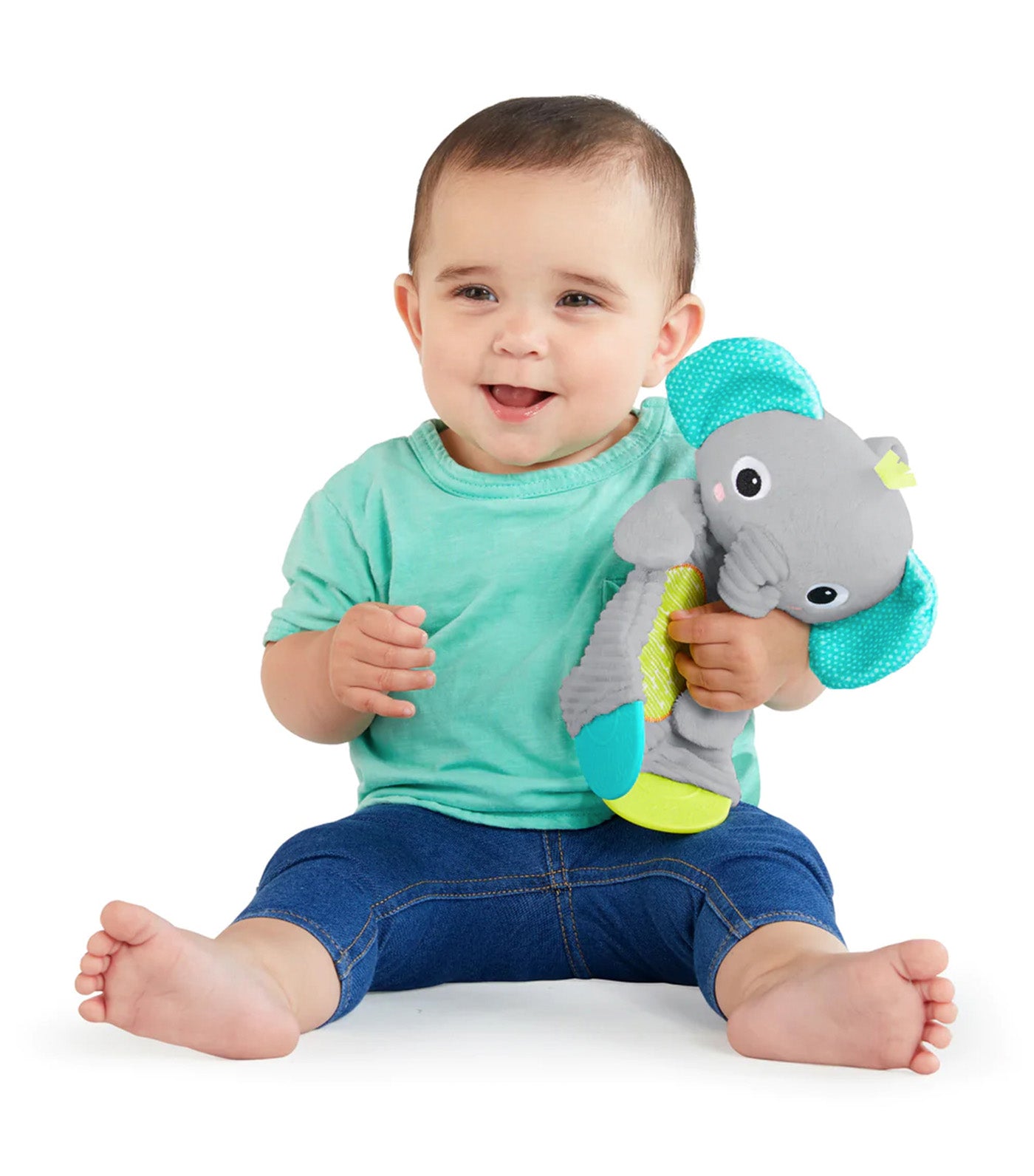 Bright Starts Snuggle & Teethe Plush Teether Toy