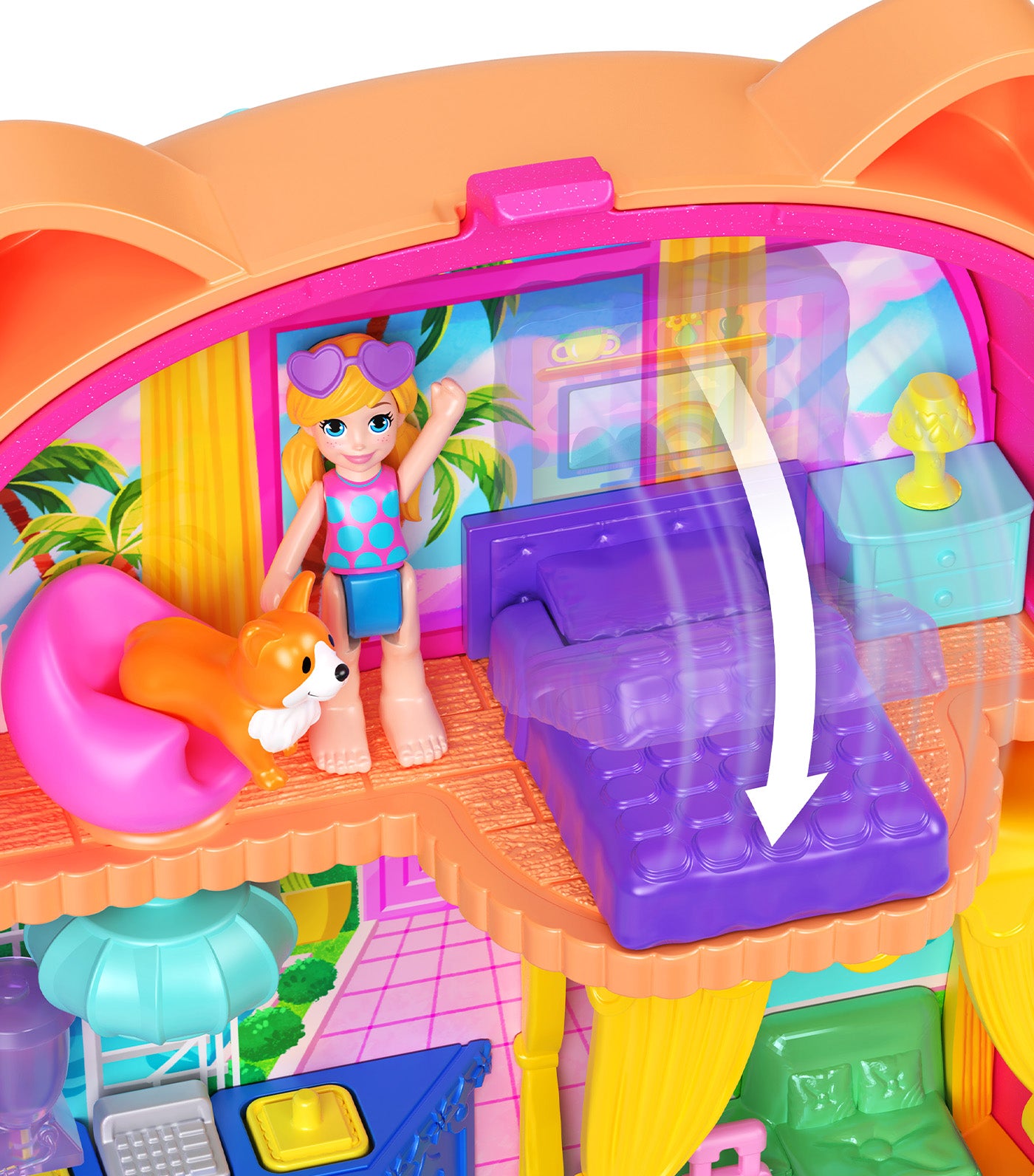 Kitty Popsicle Resort Compact Playset