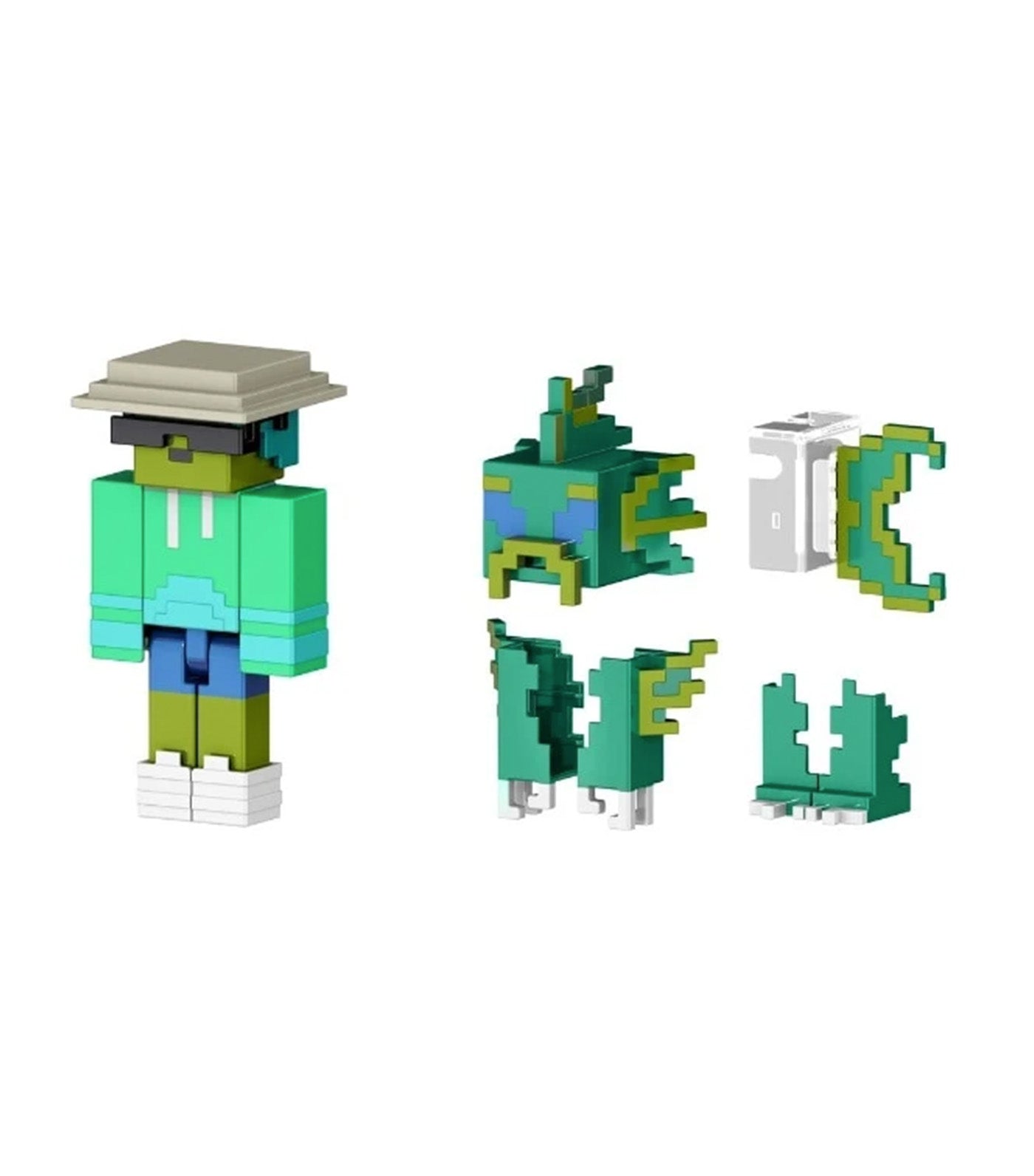 Minecraft Creator Series Expansion Pack - Swamp Monster + Bucket Hat