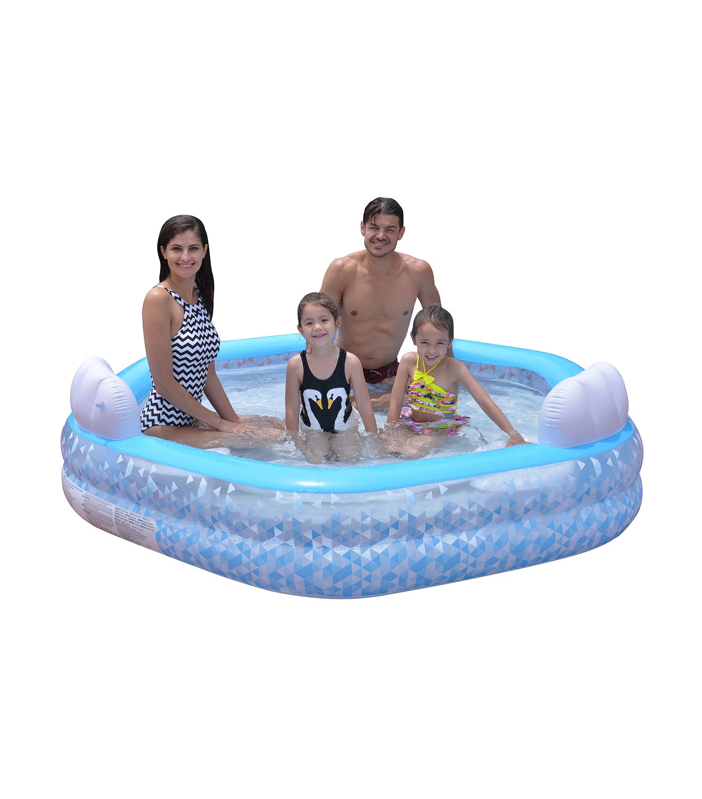 Giant Hexagon Family Pool