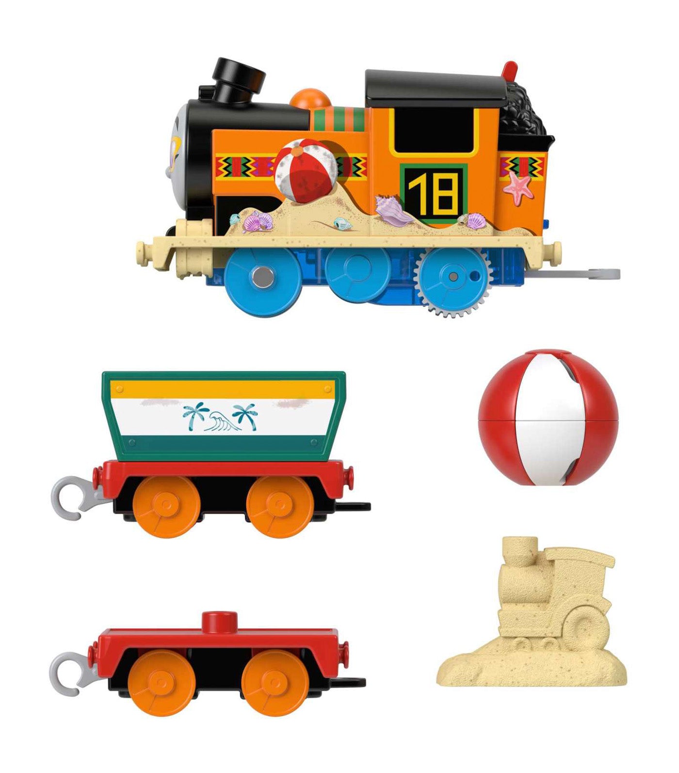 Beachy Nia Toy Train