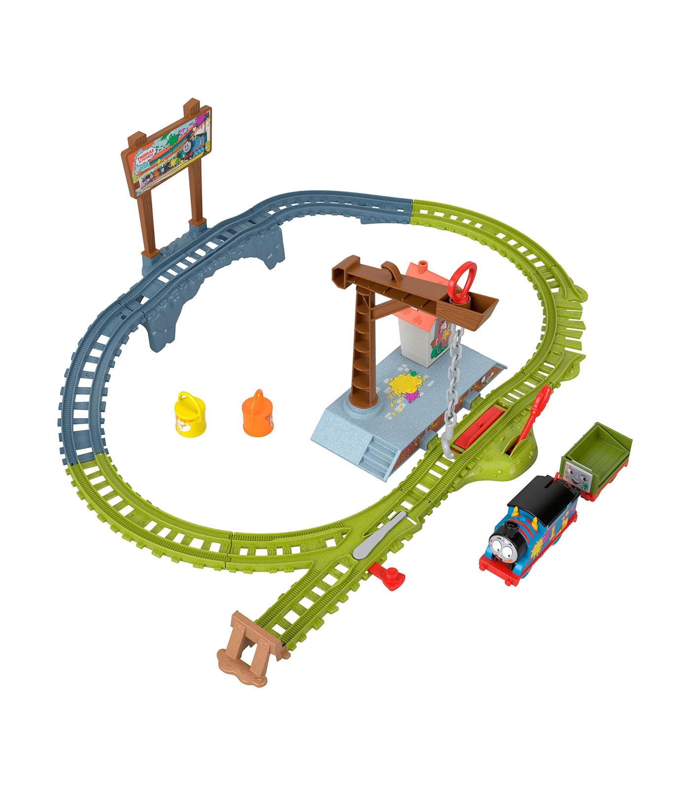 Topsy Turvy Paint Delivery Set