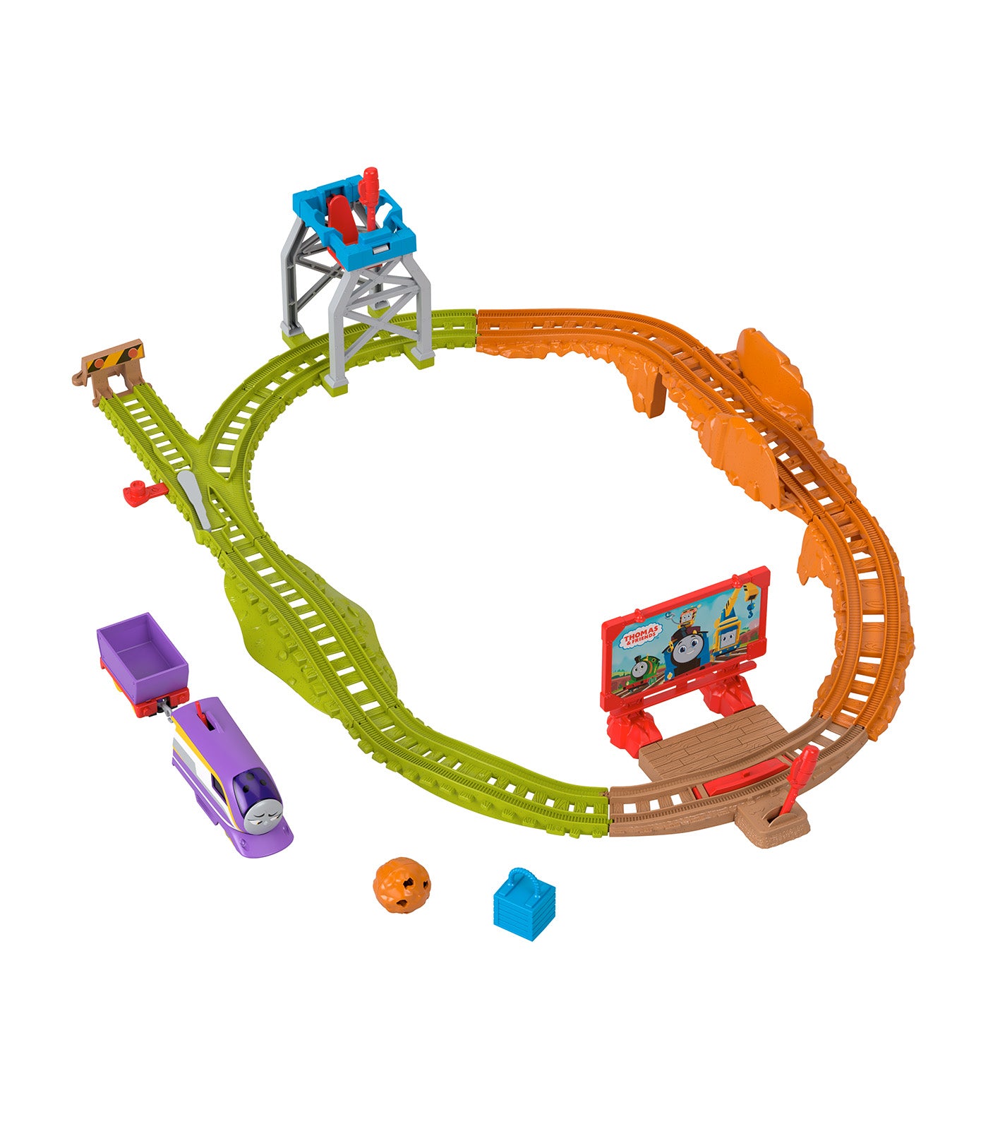 Round and Round Kana Motorized Train and Track Set