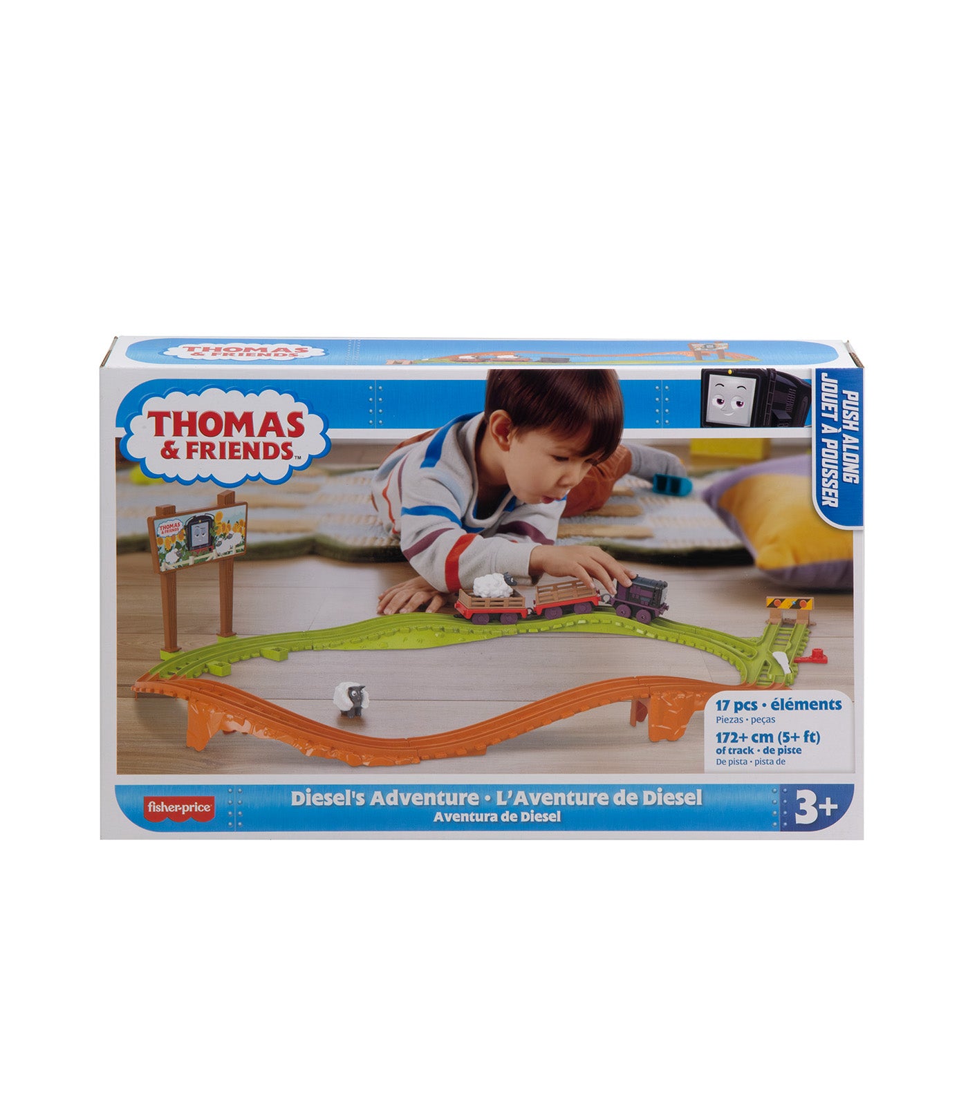 Diesel Plastic Track Set