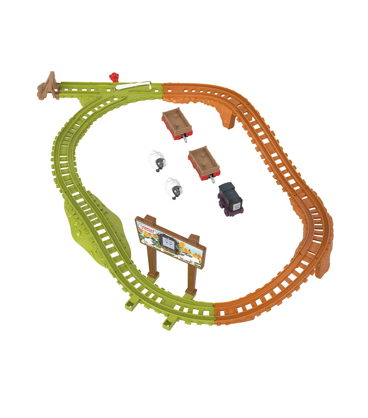 Diesel Plastic Track Set