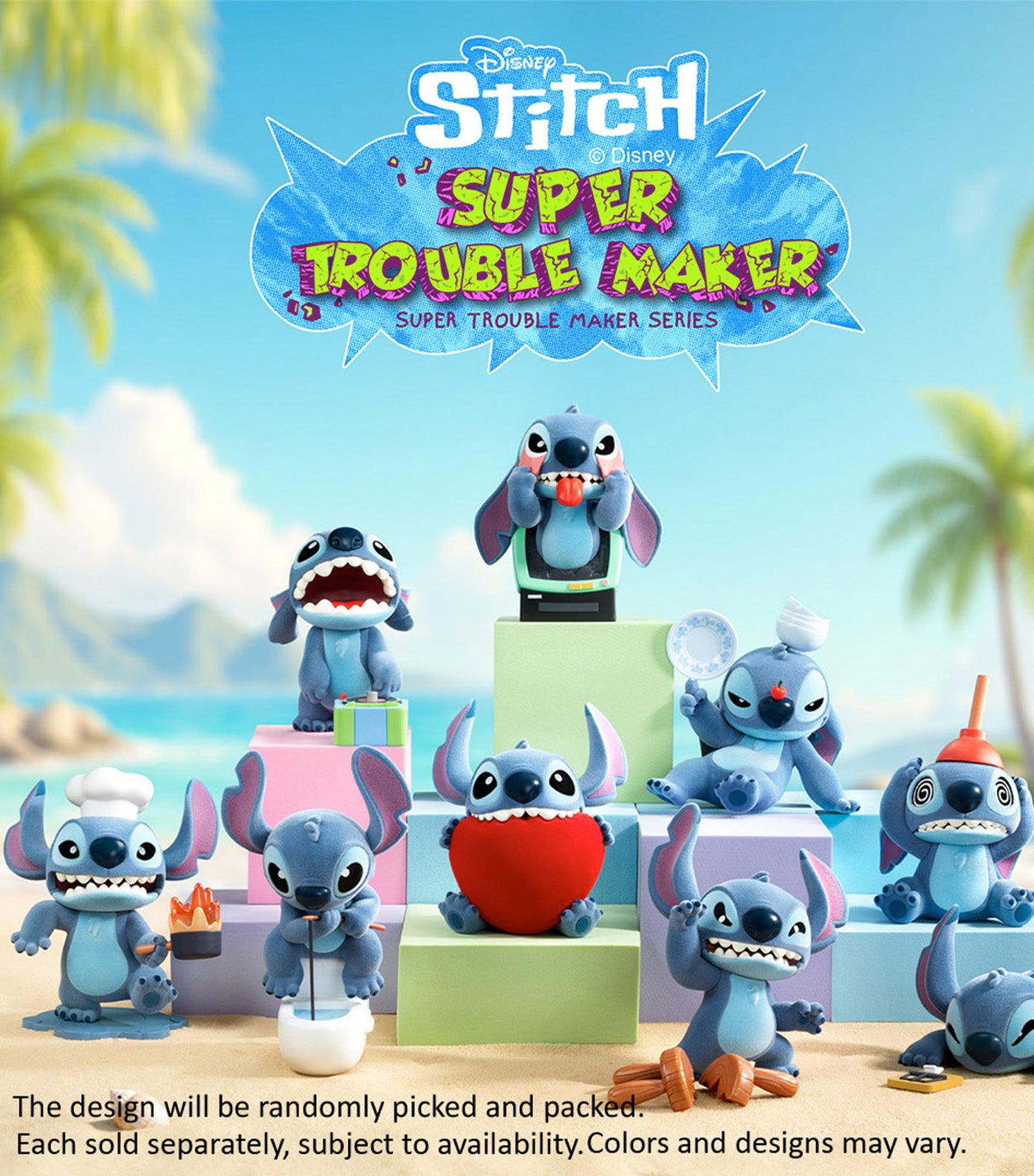 Stitch Super Trouble Maker Series Blind Box