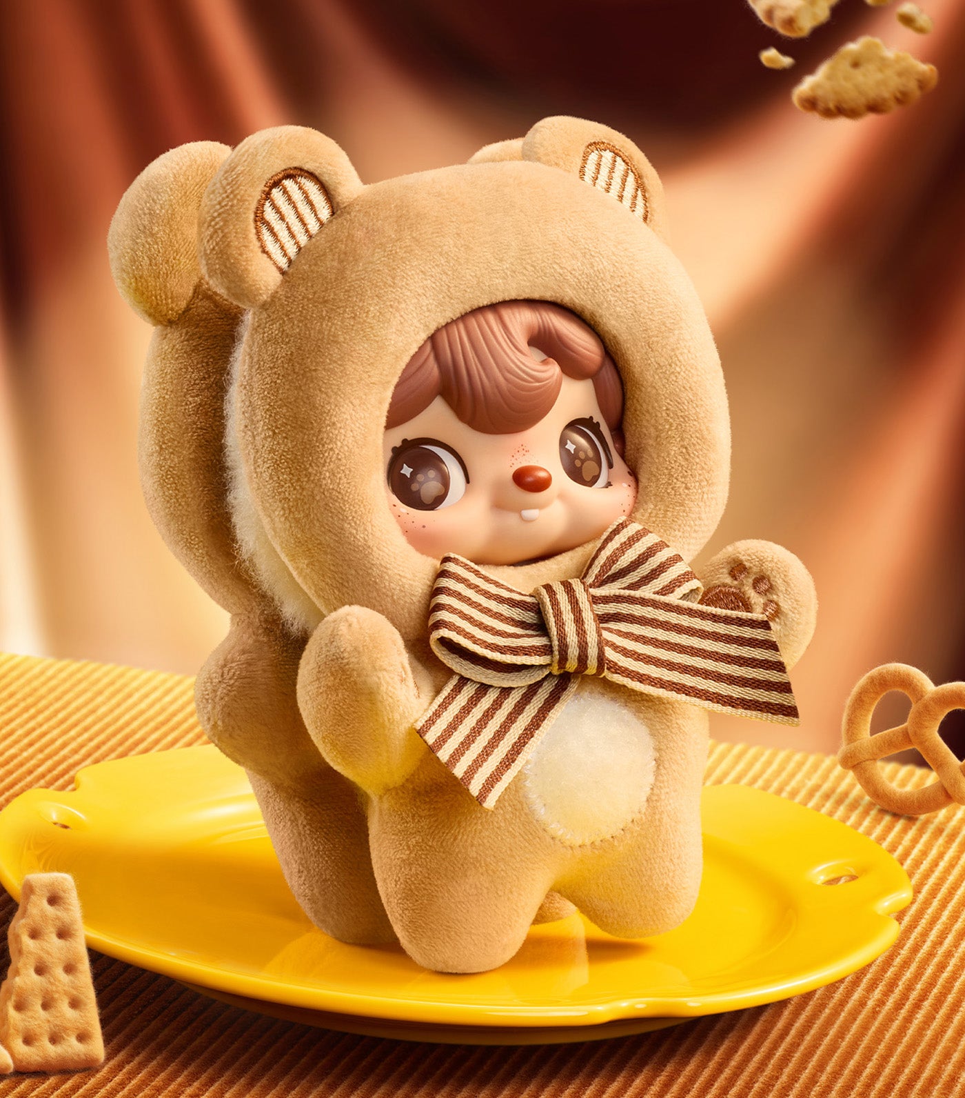 Poukapouka Me & Vinyl Plush