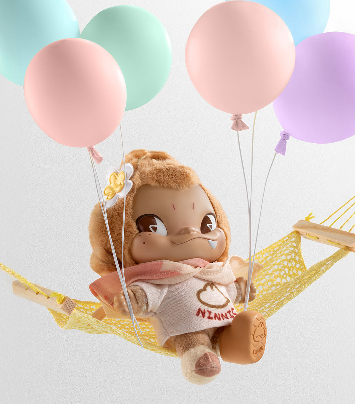 Ninnic Wild and Free Plush Keychain