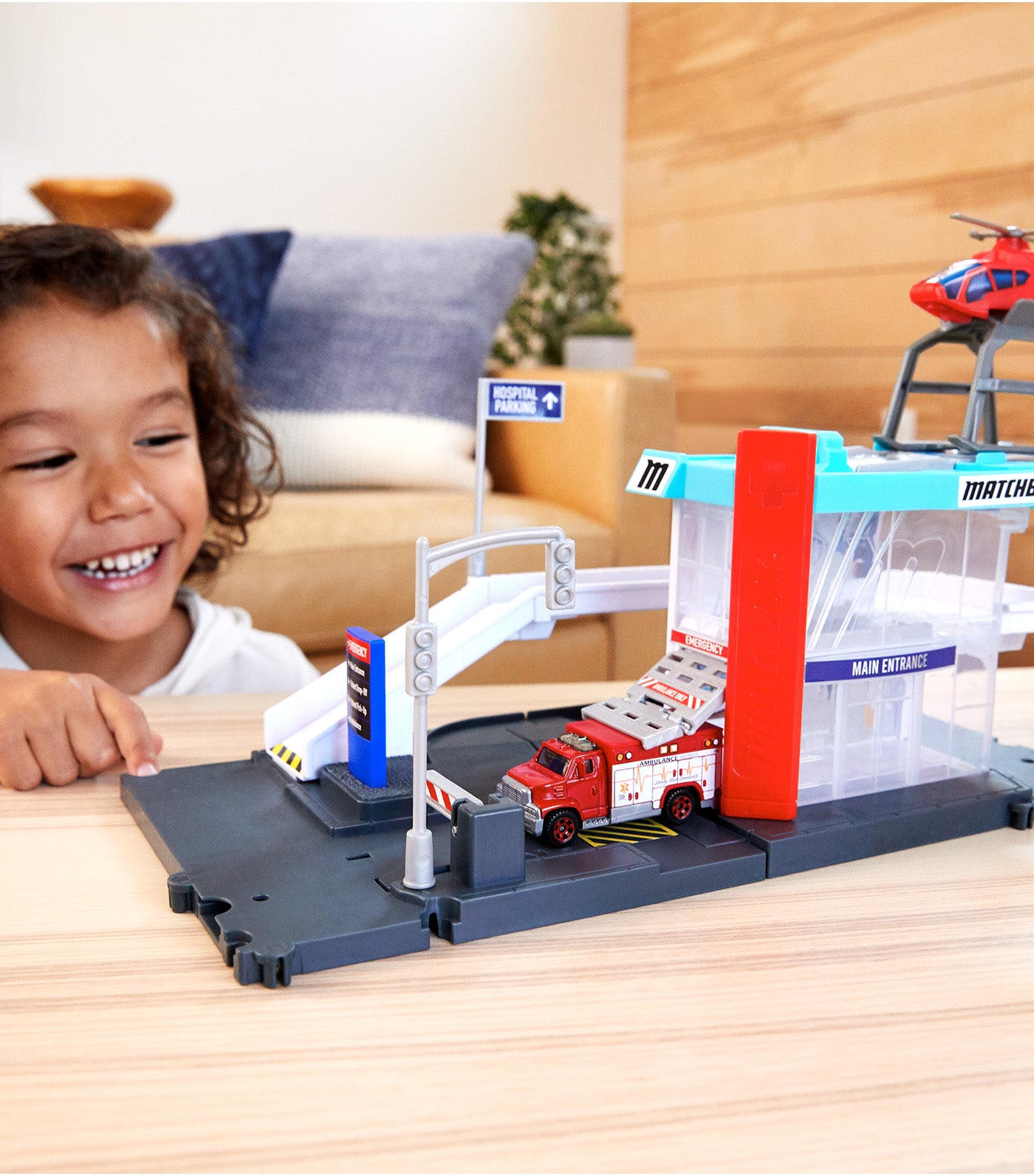Helicopter Rescue Playset
