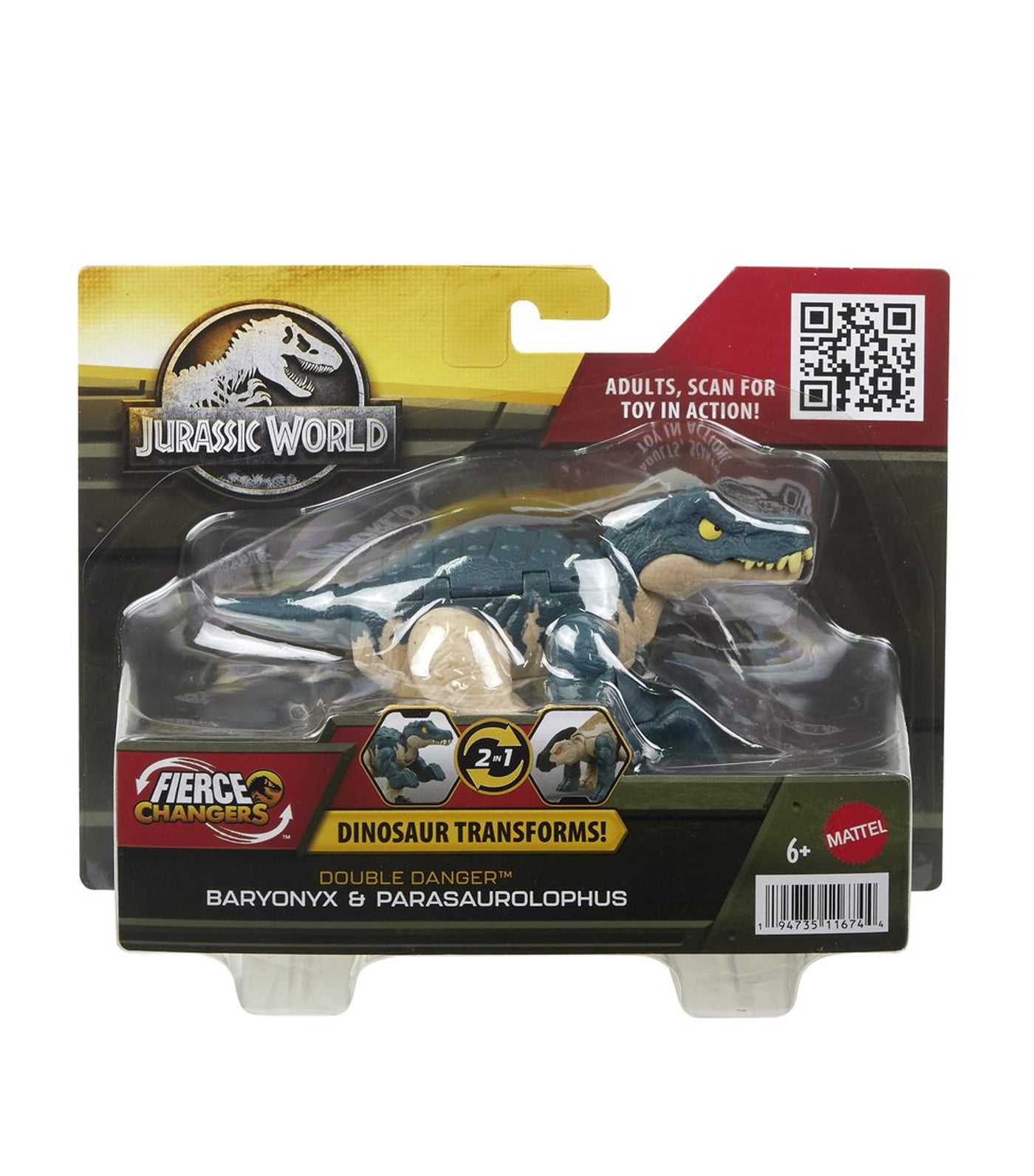 Double Danger Baryonyx and Parasaurolophus