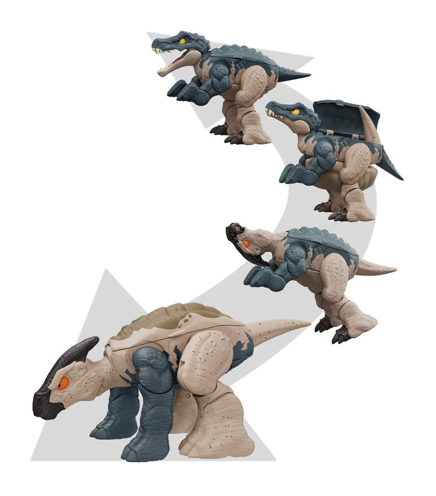 Double Danger Baryonyx and Parasaurolophus
