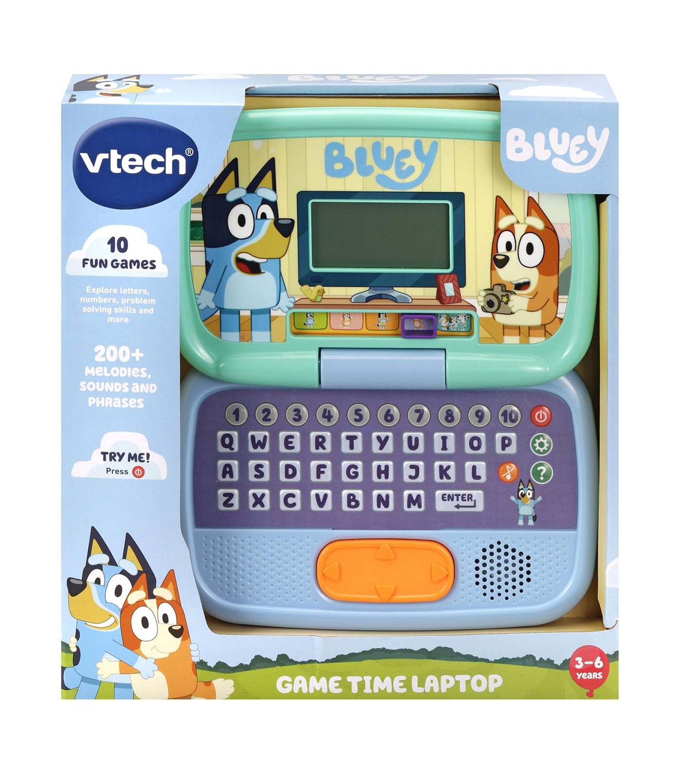 Bluey Game Time Laptop