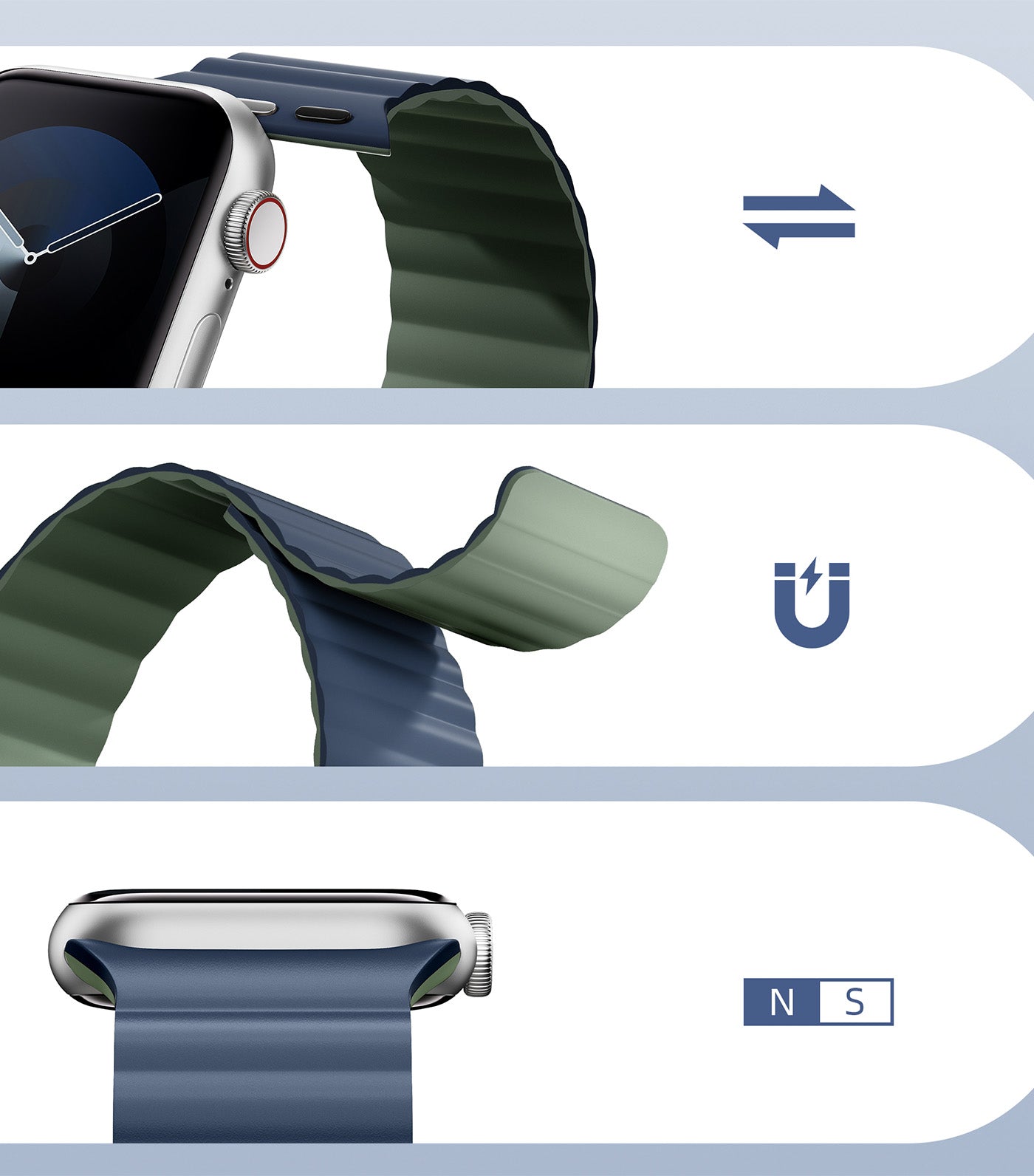 MagFlex 100 Reversible Magnetic Strap 42/44/45/49