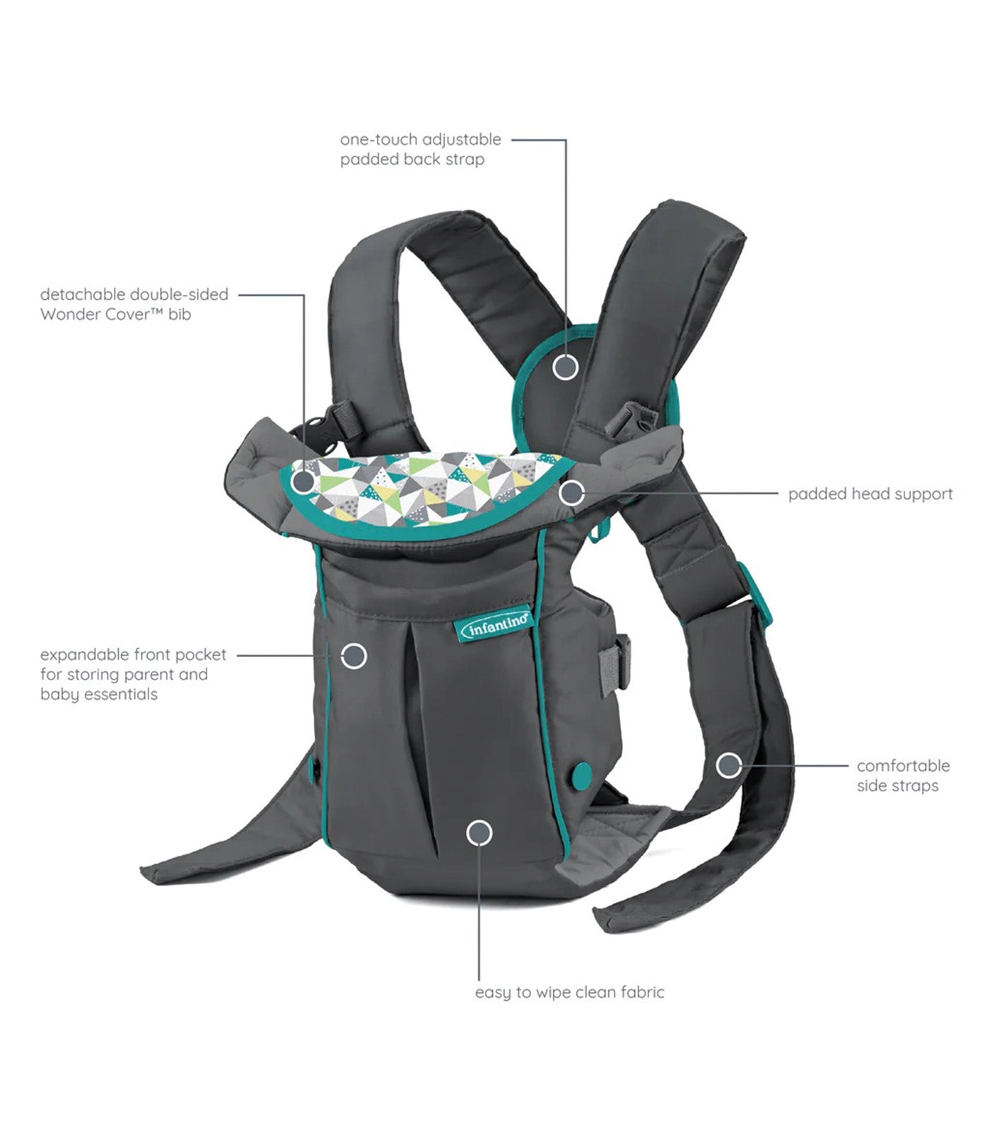 Swift Classic Carrier with Pocket Gray
