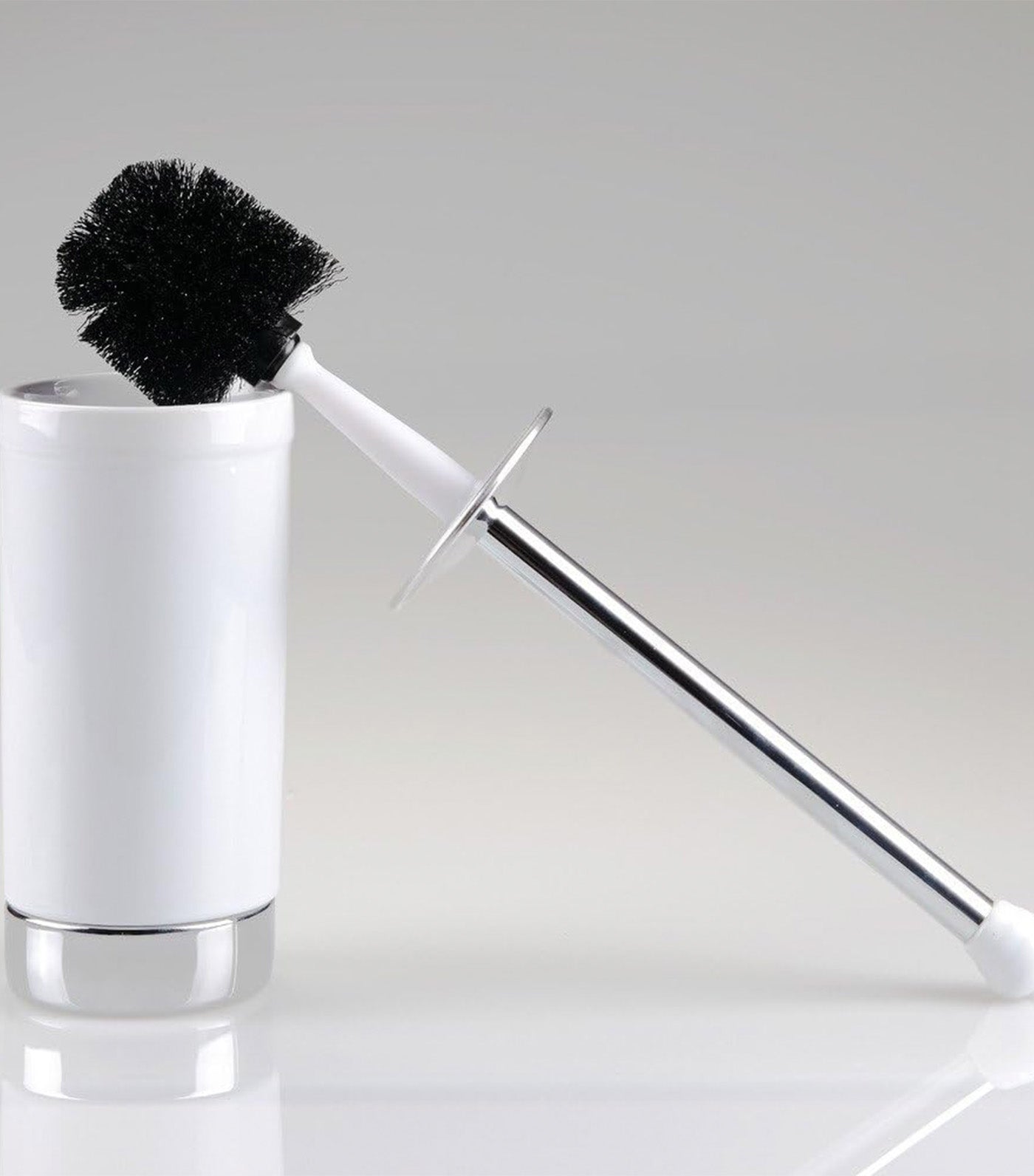 MakeRoom York Toilet Brush Holder Set