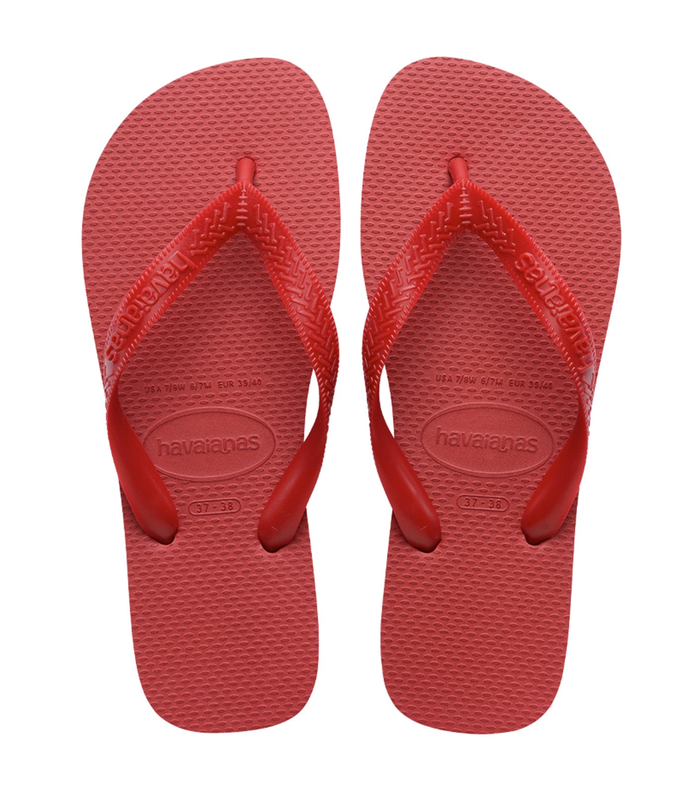 Top Flip Flops Red
