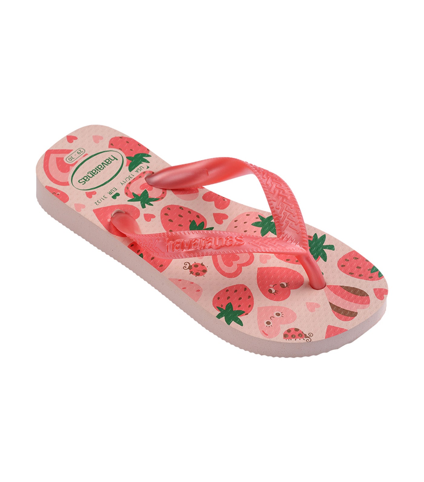 Kids Flores Flip Flops