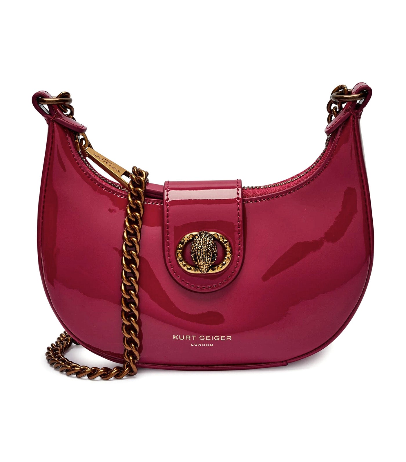 Chelsea Small Hobo Crossbody Fuschia