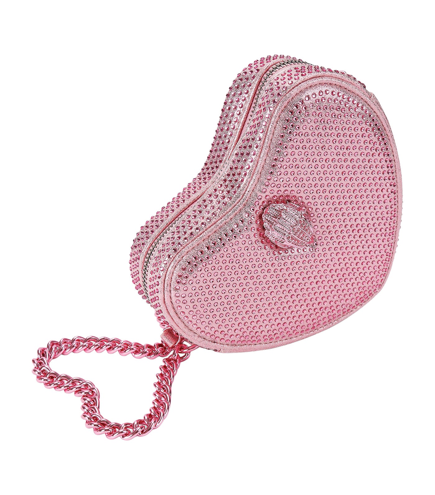 Fabric Kensington Heart Cross Body Purse