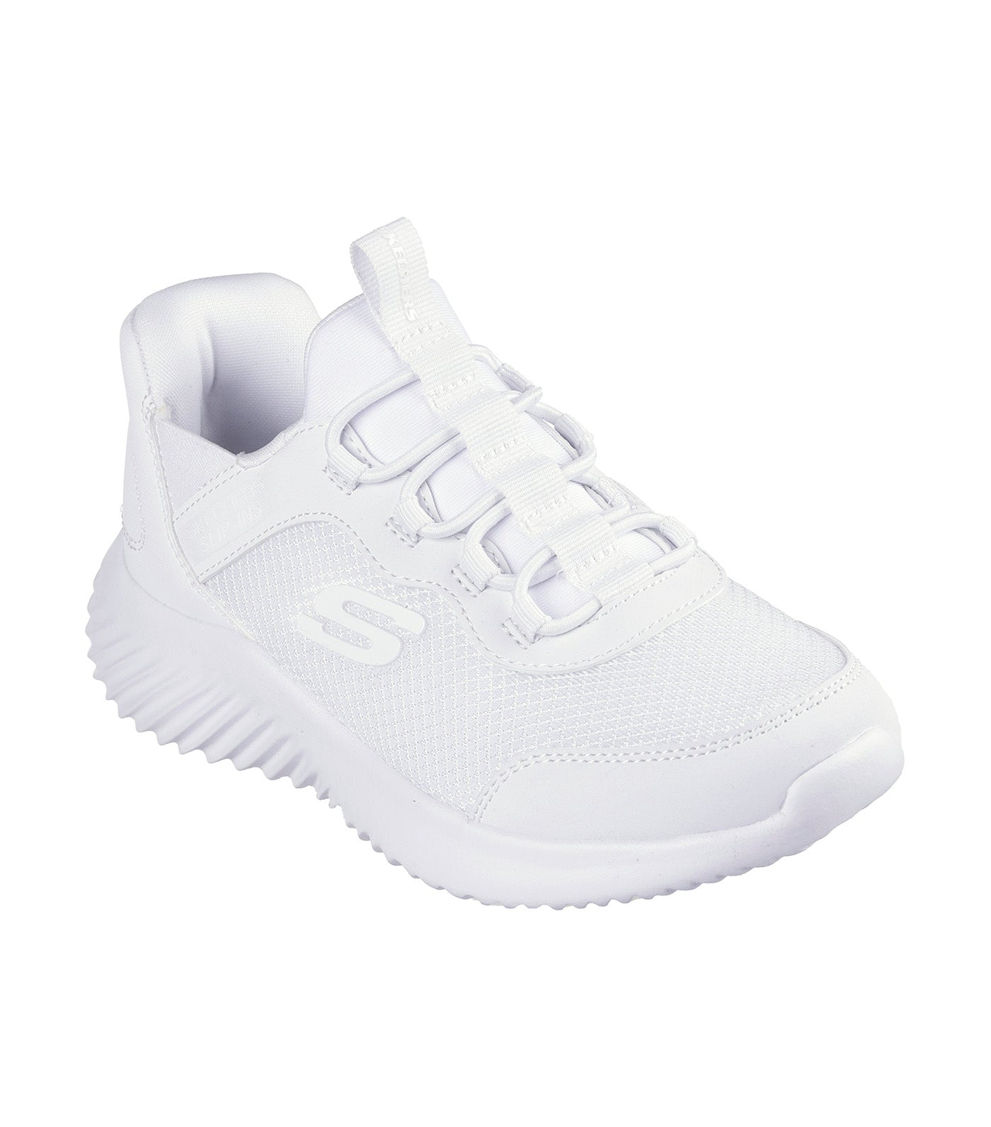 Boys Bounder Slip-Ins Sneaker White