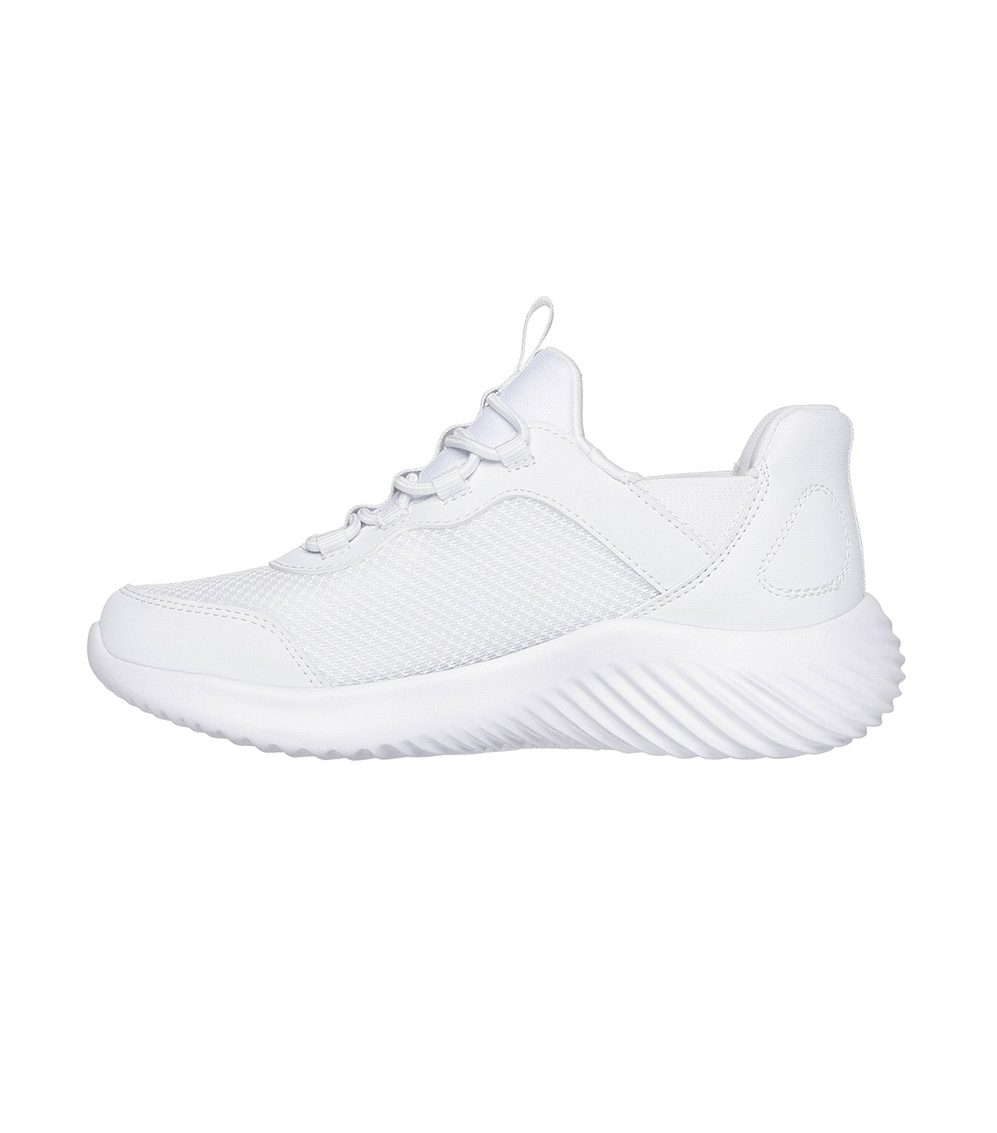 Boys Bounder Slip-Ins Sneaker White