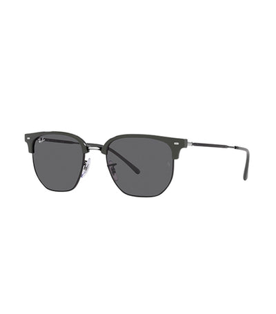 RB4416 New Clubmaster Sunglasses Black and Dark Grey